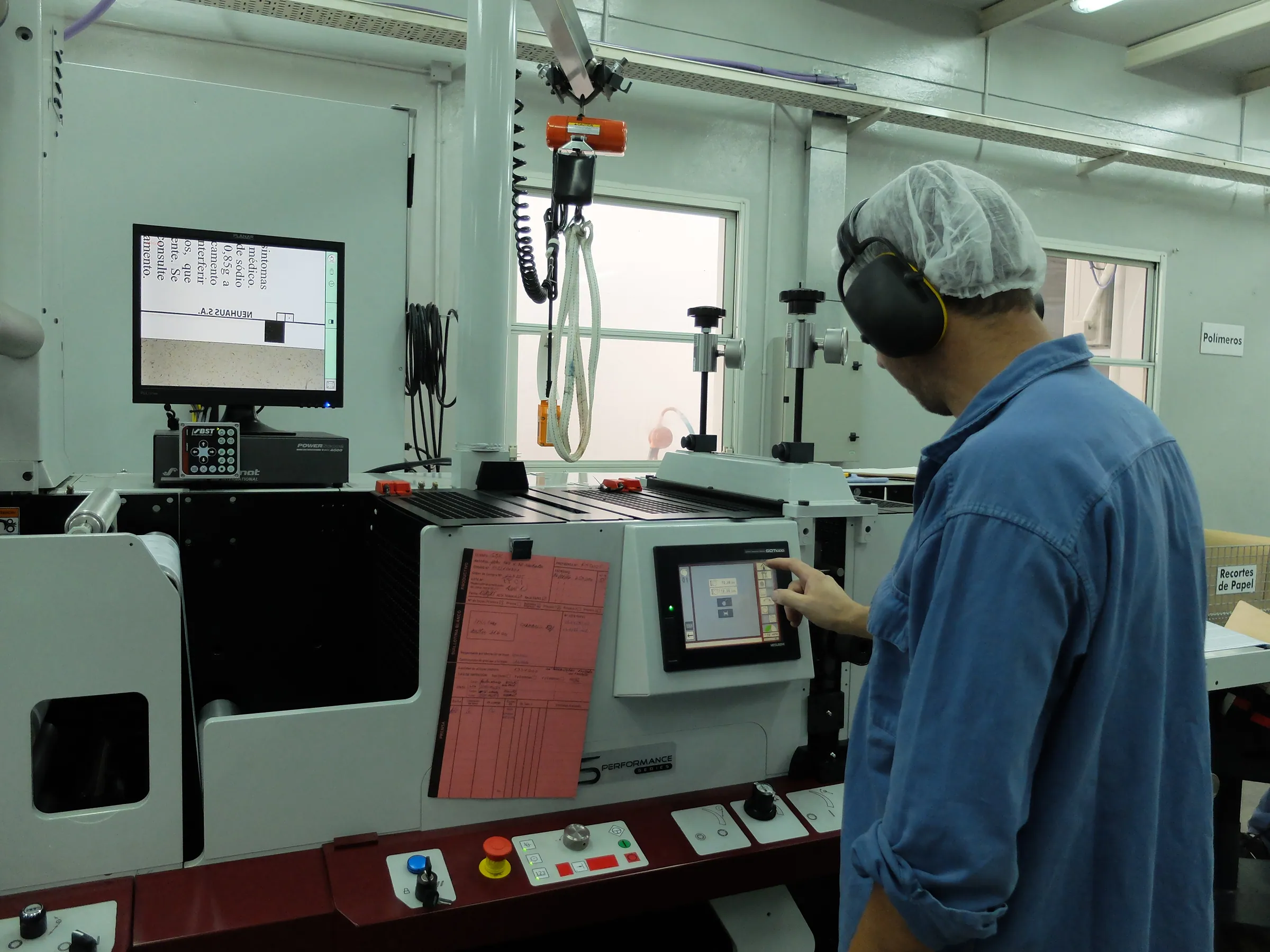 Línea de producción de impresos en Neuhaus