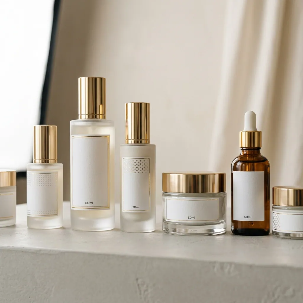 Etiquetas para productos de cosmética y cuidado personal